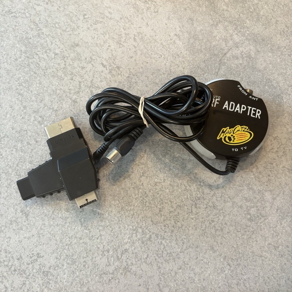 Mad Catz #6004 RF Adapter - For Xbox, Gamecube, Nintendo N64, PlayStation